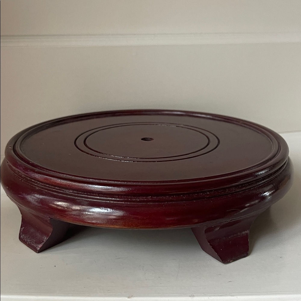 Wood Display Stand 9” x 2.25” Vintage